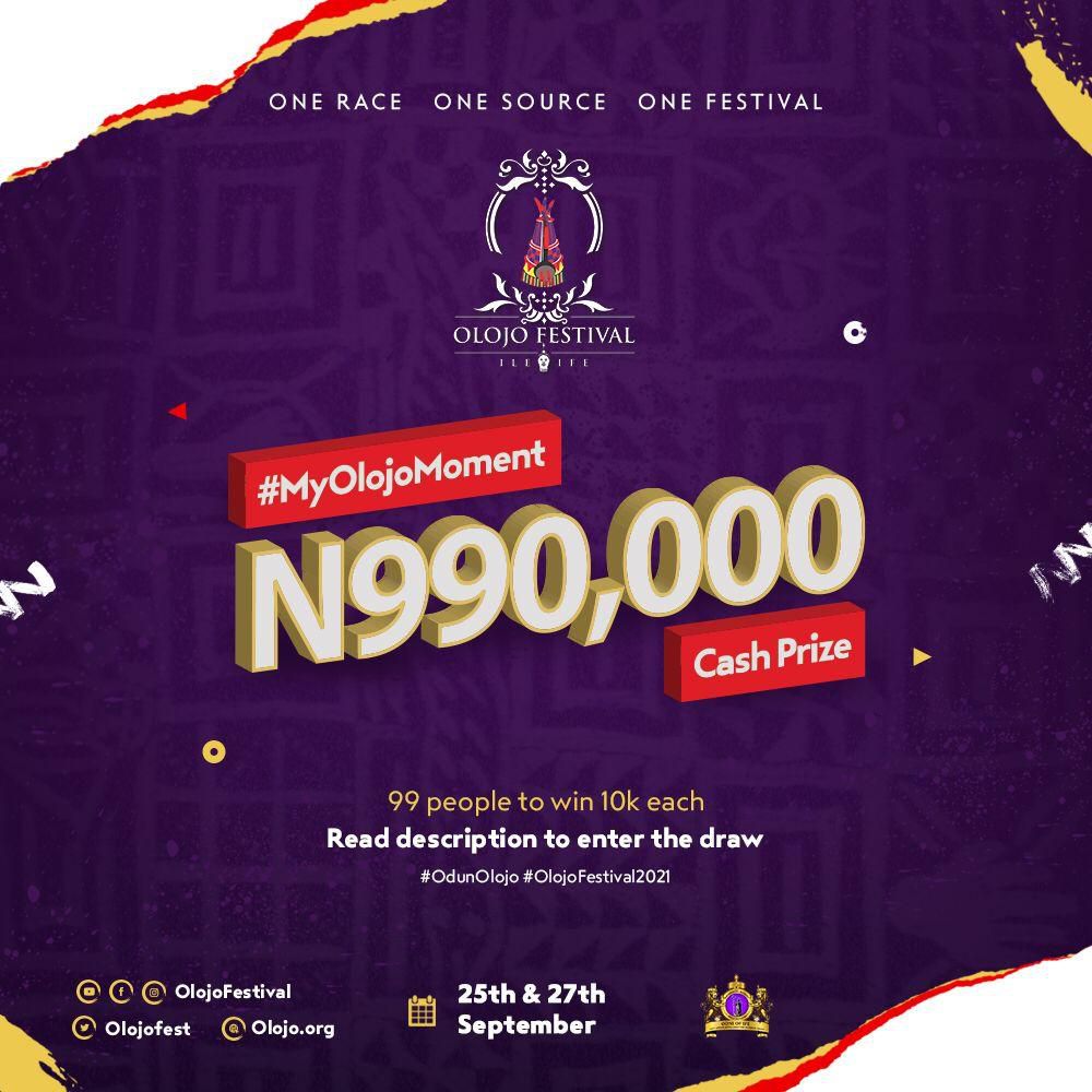 Get Ready for a New Dawn at the Olojo Festival 2021. (TBD)