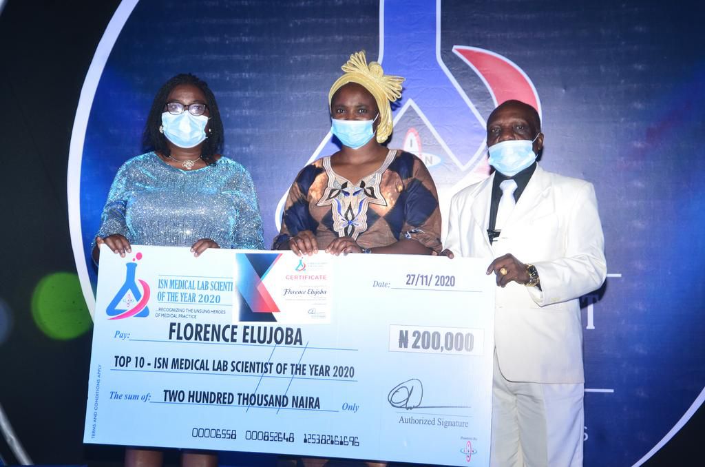 ISN Award as morale booster for medical laboratory scientists