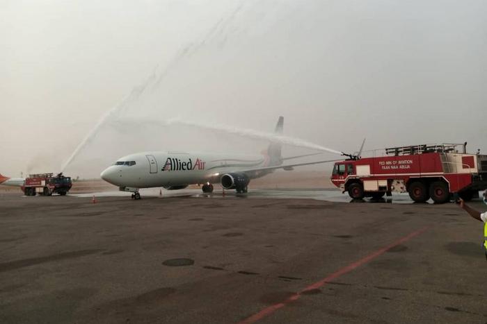 Nigeria receives new aircraft for COVID-19 vaccines distribution. [NAN]