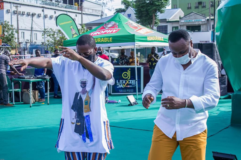 Consumers hail Trophy on unveiling of tallest beer bottle