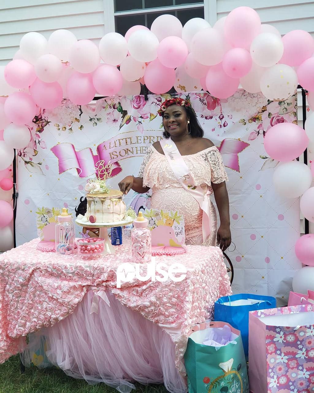 Ronke Odusanya baby show pictures