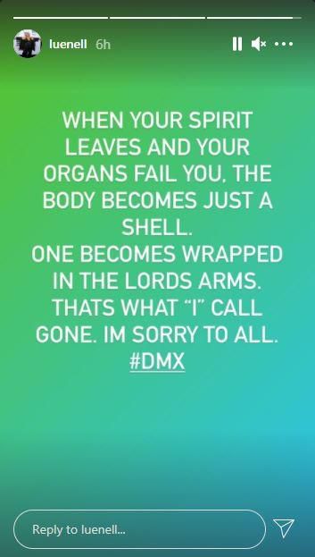 She later cleared the air on her post and apologised for fueling the rumours. [Instagram/Luenell]