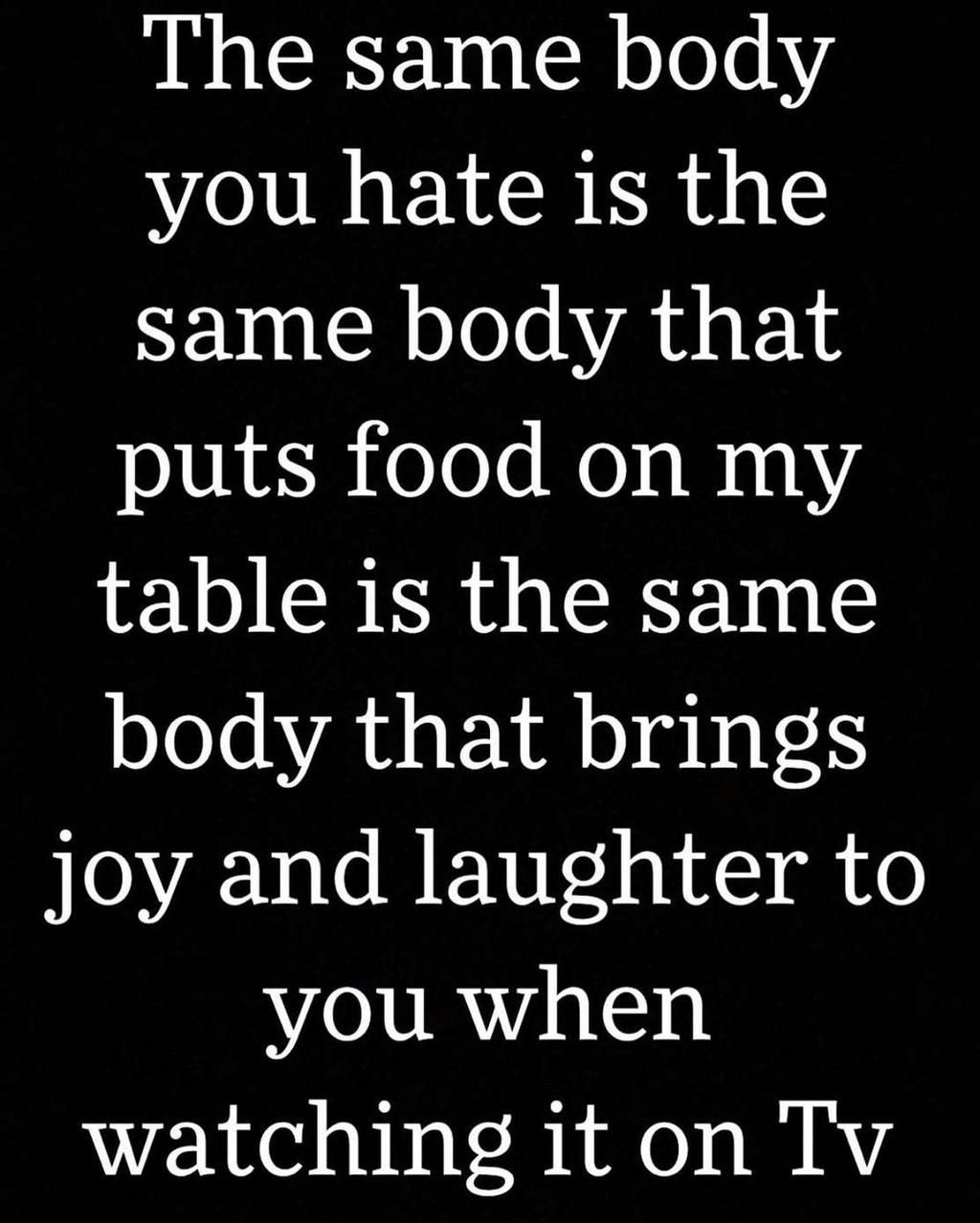Eniola Badmus' post on body-shaming [Instagram/EniolaBadmus]