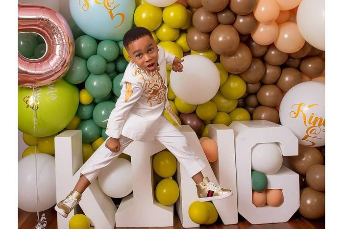 Tonto Dikeh's son, King [Instagram/TontoDikeh]