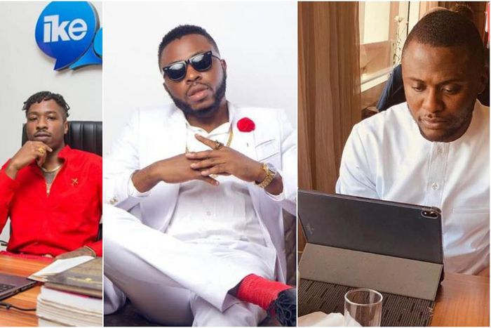 Why are Nigerian celebrities 'blogging'? (IkeExclusive/TheNation/Instagram/UbiFranklinTripleMG)