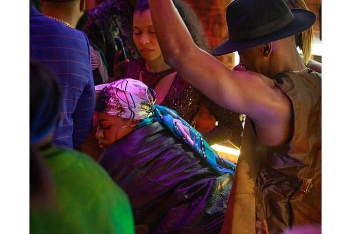 Highlights from the after party on Saturday night  [BigBroNaijaUpdates]