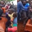 Family members fall into grave as fight breaks out at cemetery over corpse