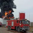 Fire outbreak at Oando Tank Farm at Gaskiya Road, Ijora Badia, Lagos [LASEMA]