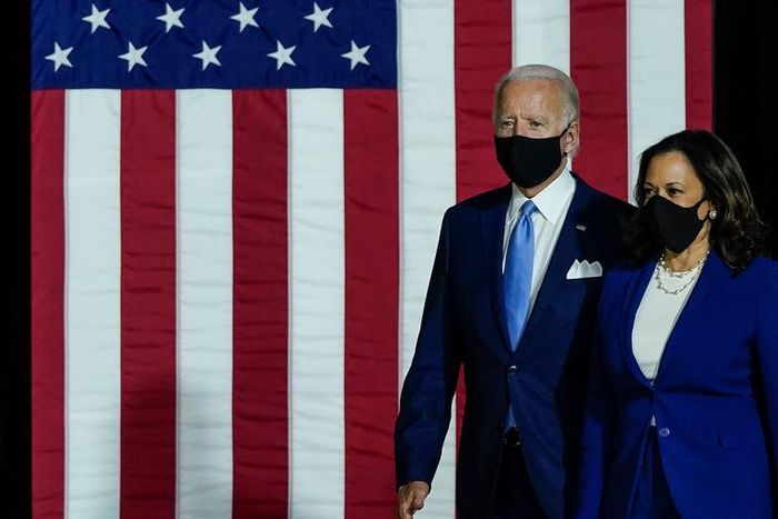 Joe Biden is now the president-elect and Kamala Harris is the vice president-elect.