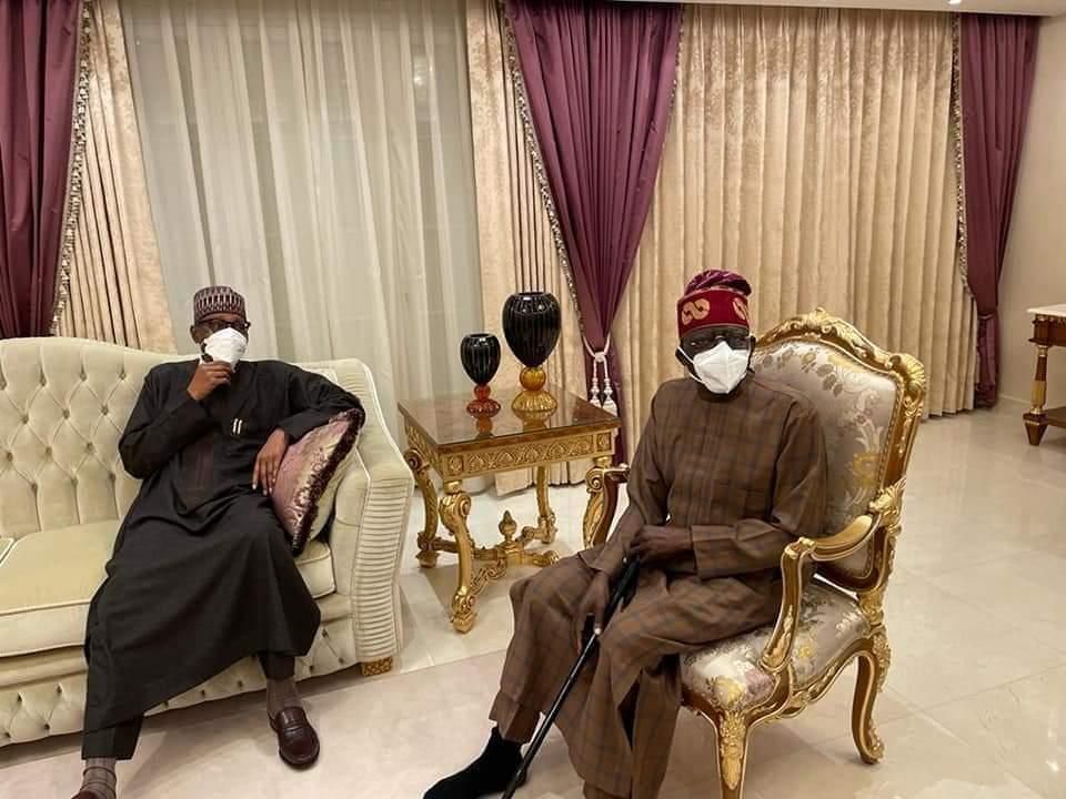 President Muhammadu Buhari visits Bola Tinubu in London (TheCable)