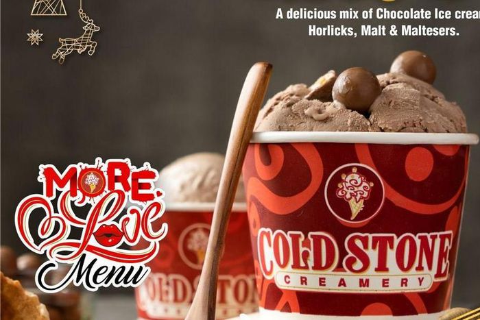Have a creamy Christmas with Cold Stone this December