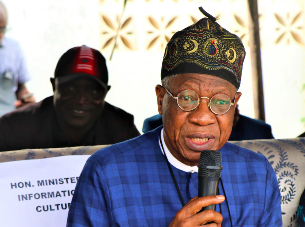Minister for Information and Culture, Lai Mohammed