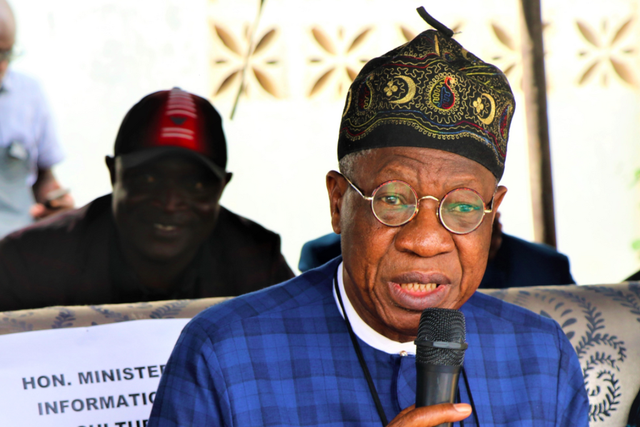 Minister for Information and Culture, Lai Mohammed