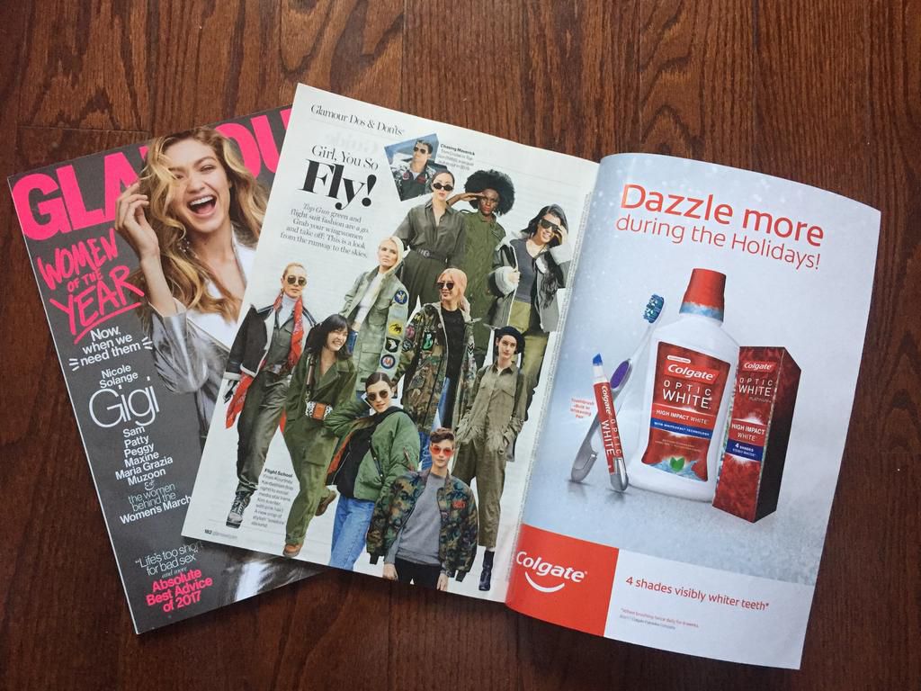 Nini featured in Glamour magazine