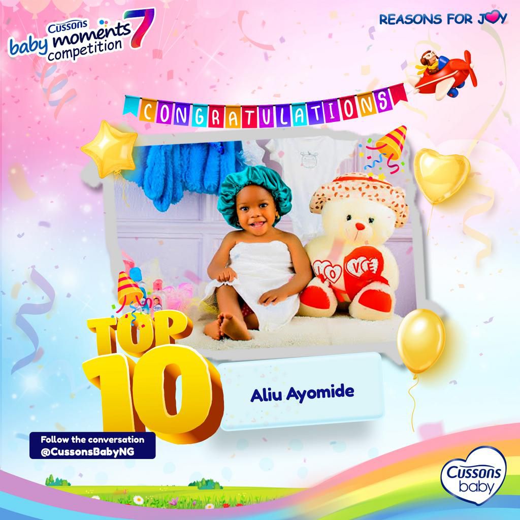 Cussons Baby Moments Season 7 - Meet the top 10 finalists!