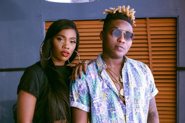 Bright O and Wathoni of BBNaija star opposite Reekado Banks and Tiwa Savage in new video for, 'Speak To Me.' (Banks Music)