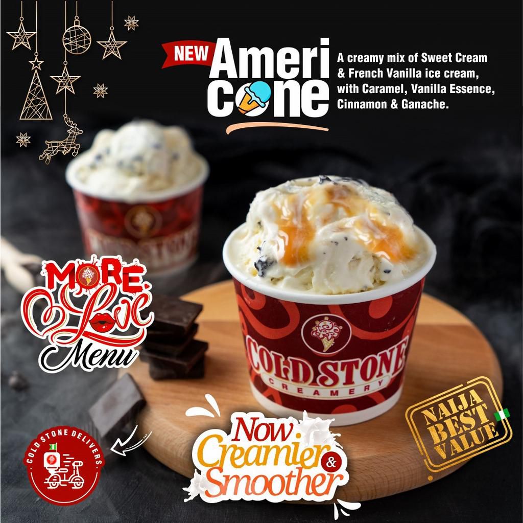 Have a creamy Christmas with Cold Stone this December