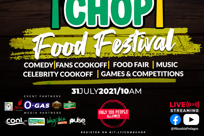 Wazobia Fm Come Chop Food Festival 2021