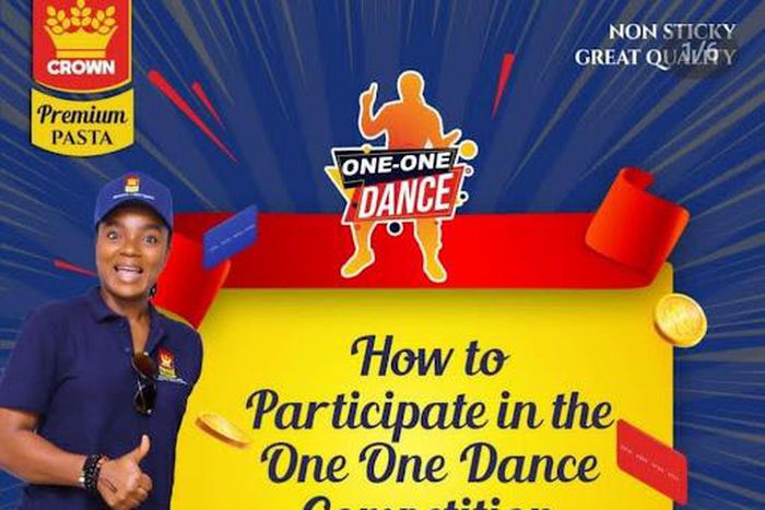 Be a millionaire in the Crown Premium Pasta One-One Dance campaign