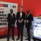 L-R: Toyin Deinde, Head of Distribution and Client Engagement;Kieran Godden, CEO, Total Health Trust; and Abimbola Sobade Head, Internal Audit at the 8th Annual Banks & Other Financial Institutions (BAFI) Awards 2020 organized by BusinessDay Media. (TH...