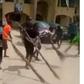 Happy Polytechnic students sweep school’s main gate to celebrate Rector’s exit (video)