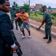 Gov Sanwo-Olu of Lagos arrests gang of robbers in Ojota on Monday, July 12, 2021 (Gboyega Akosile)