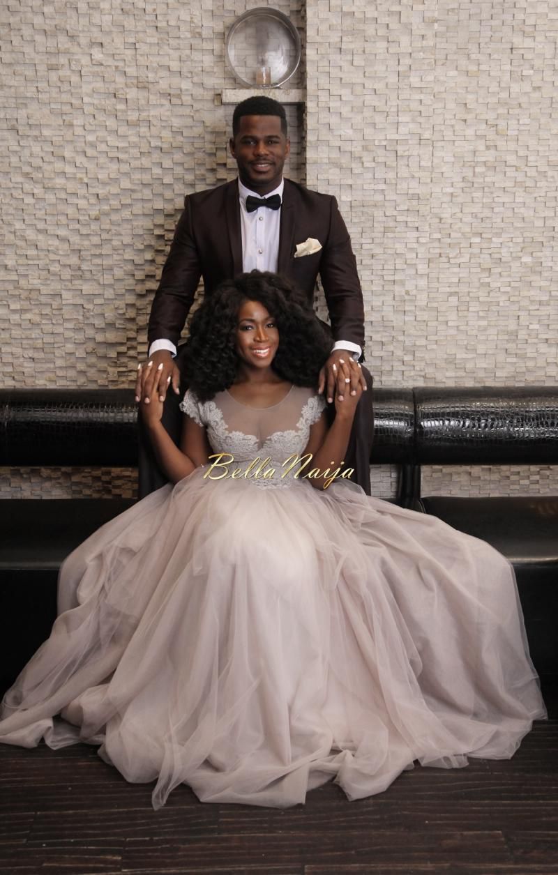 Dunnie Onasanya and her ex-husband, Ibrahim Hassan [BellaNaija]