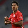 Bayern Munich winger Serge Gnabry scored a hat-trick in last September's 8-0 thrashing of Schalke