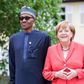 Muhammadu Buhari and Chancellor of Germany, Angela Merkel.