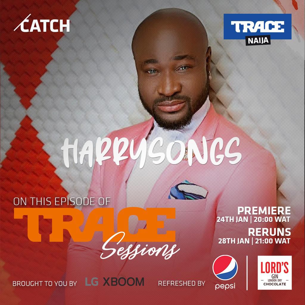 Reggae blues crooner, Harrysong features in the new episode of Trace Sessions