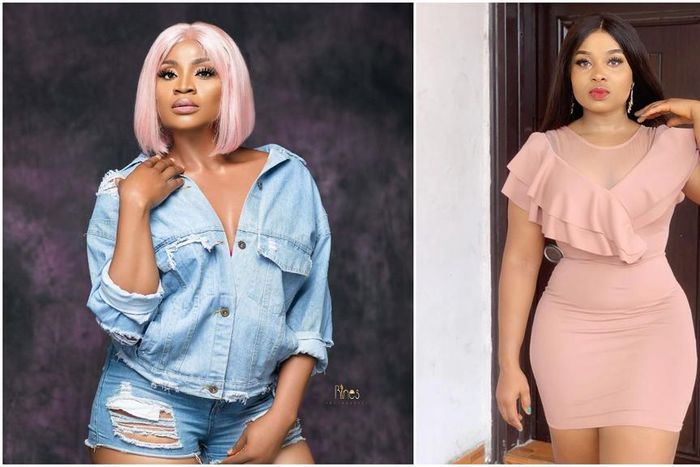 Nollywood actors, Uche Ogbodo and Inem Peters [Instagram/UcheOgbodo] [Instagram/InemPeters]