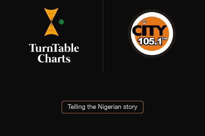 City 105.1 FM to syndicate Turntable top 50 as part of partnership. (TurnTableCharts)