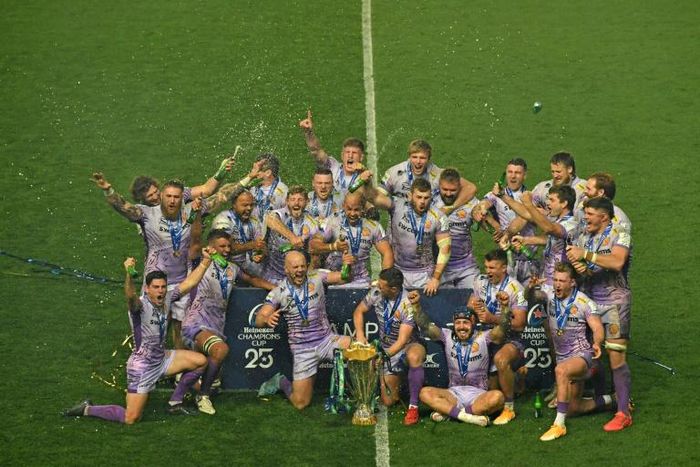 Exeter Chiefs won the Champions Cup for the first time last October