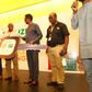 From Left: Mr. Boye Olusanya (Group COO, FMN)Alhaji NURA MAKARFI (Golden Fertilizer Key Dealer, Kaduna) – Grand Prize Winner Mr. Paul M. Gbededo (Group Managing Director, FMN)Engr. Olusegun Falade (GM Golden Fertilizer / Head Golden Agri Inputs – FMN)