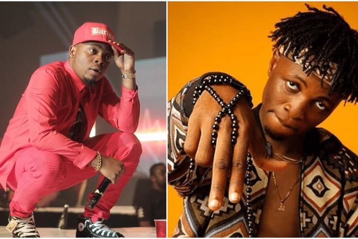 Nigerian Legend, Olamide and rookie, Laycon. (Wikipedia/Nairametrics)