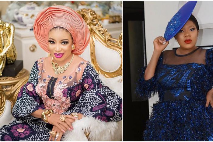 Nollywood actors Lizzy Anjorin and Toyin Abraham [Instagram/LizzyAnjorinOfficial] [Instagram/ToyinAbraham]