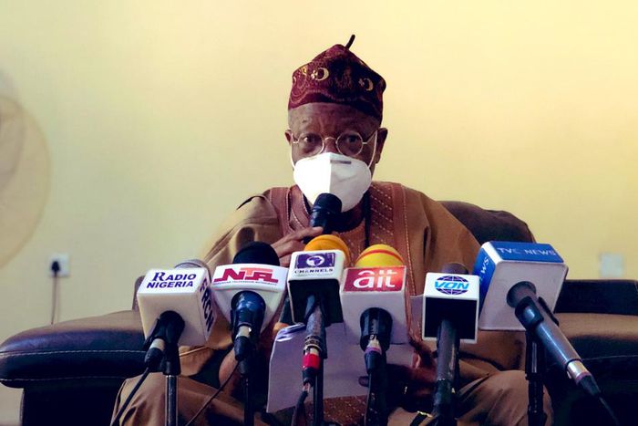 Minister of Information and Culture, Lai Mohammed [FMIC]