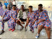 BTS from Toyin Abraham's forthcoming feature film