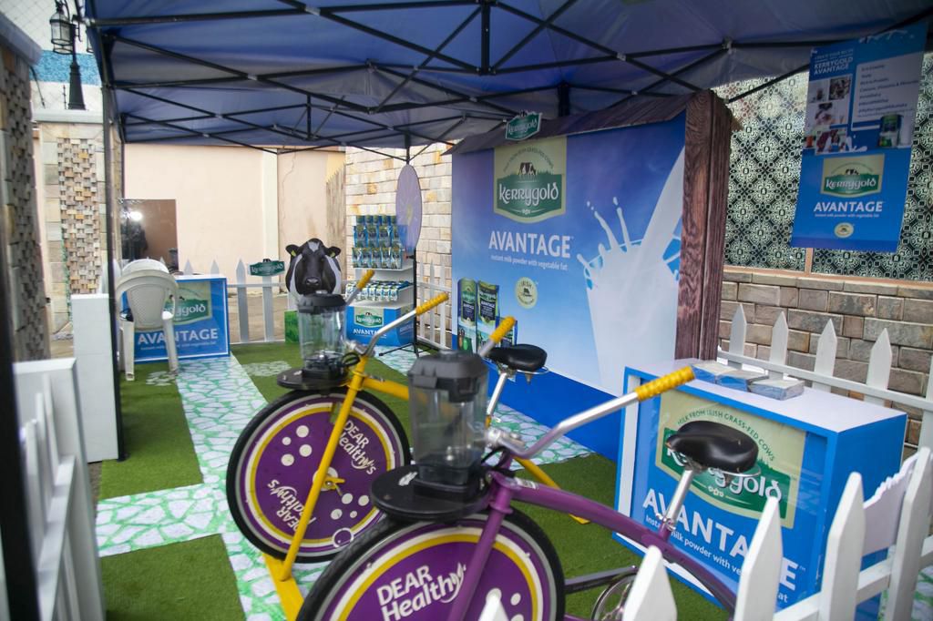 Milk + Bike = ? Smoothie - The key to a healthier life