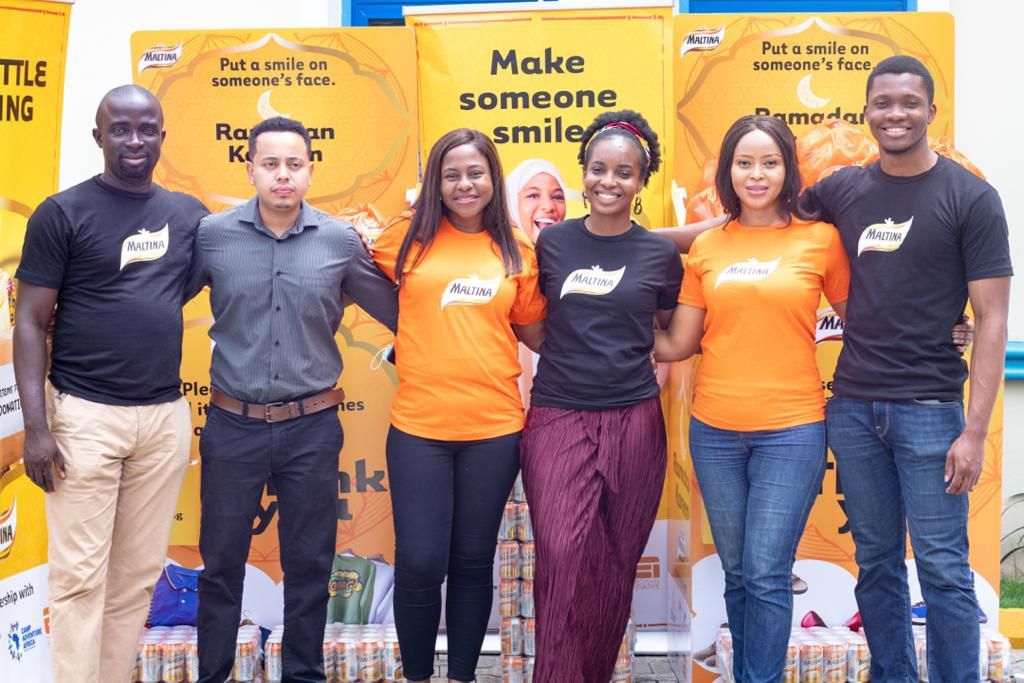 L-R: Ehimhen Igberaese, Channel and Category Manager, Traditional Off Premise;                                Tadiyos Yirgu,Senior Channel and Category Manager; Elohor Olumide-Awe,                                Senior Brand Manager Maltina; Chiamaka E...