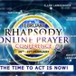 Rhapsody Online Prayer Conference is HERE again and it is beyond IMAGINATION!