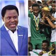 Prophet T.B Joshua was a huge fan of football