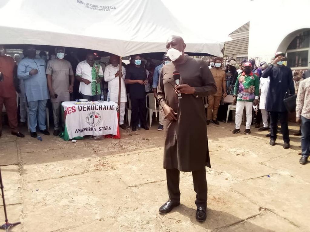 Chief Olisa Metuh, former national publicity secretary of the Peoples Democratic Party (PDP)