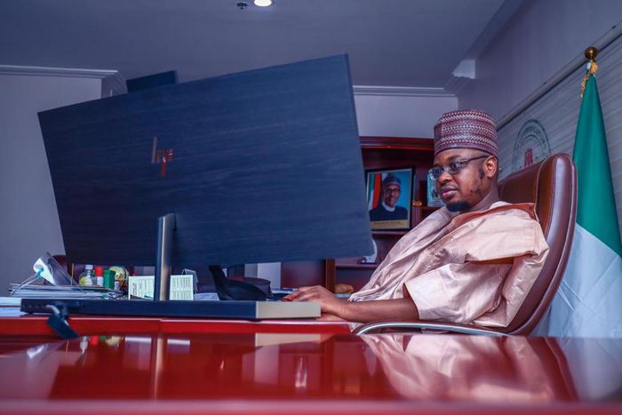 Minister of Communications and Digital Economy, Dr. Isa Ali Ibrahim Pantami. [Presidency]