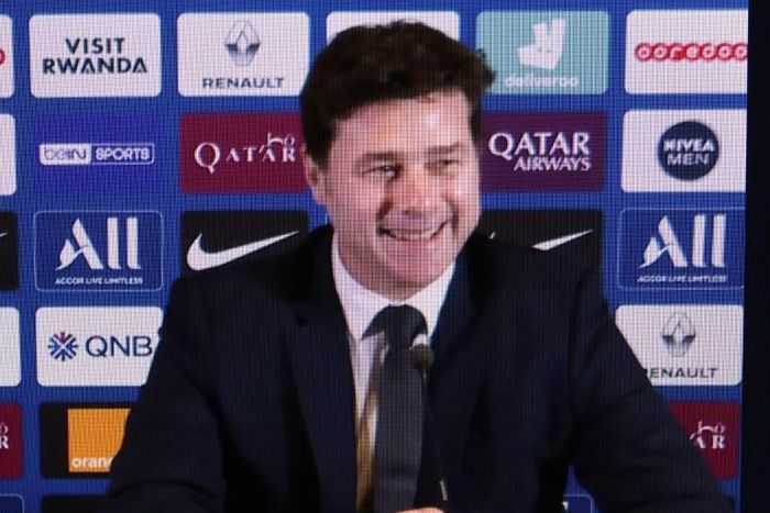 Mauricio Pochettino was officially unveiled as the new coach of PSG on Tuesday, 24 hours before facing Saint-Etienne in his first game