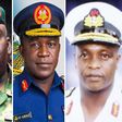President Muhammadiu Buhari meets new service chiefs at Aso Villa (Punch)
