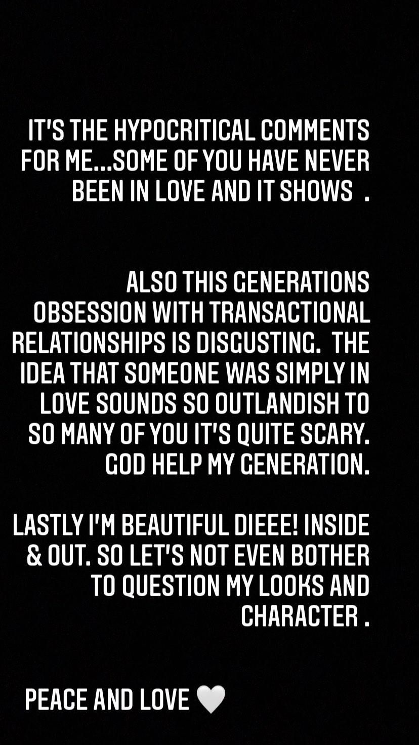 Jo Pearl reacts to criticisms after calling out Burna Boy [Instagram/JoPearl]