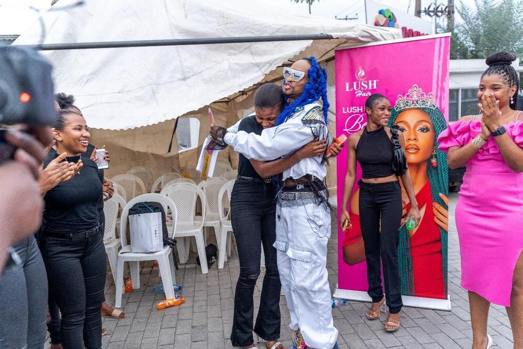 Lush Hair offers modelling opportunities to young ladies through Lush Pink Belle