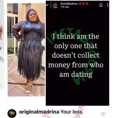 Badmus' post has generated a lot of reaction on social media.