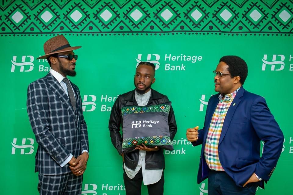 D'Banj launches YNSPYRE with Heritage Bank. (Heritage Bank)